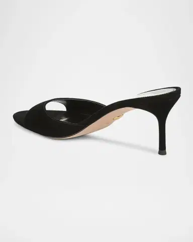 Veronica Beard 65mm Tia Suede Mule Sandals | Thumbnail 3