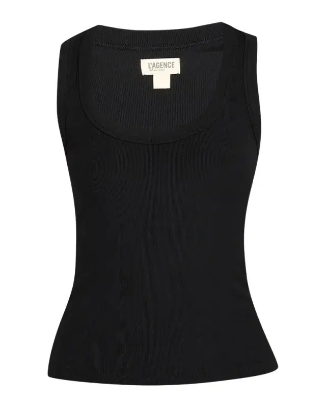 L'Agence Shania Racerback Tank Top