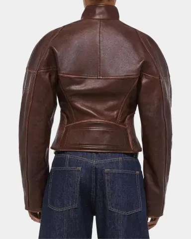 Helmut Lang Leather Saddle Jacket | Thumbnail 3