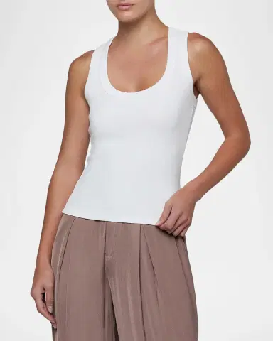 L'Agence Shania Racerback Tank Top | Thumbnail 3