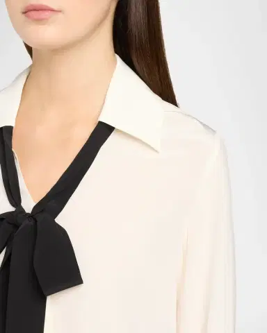 Frame Point Collar Silk Shirt | Thumbnail 7 Frame Point Collar Silk Shirt | Thumbnail 7
