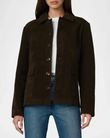 Joe's Jeans The Vegan Suede Chore Jacket | Thumbnail 4 Joe's Jeans The Vegan Suede Chore Jacket | Thumbnail 4