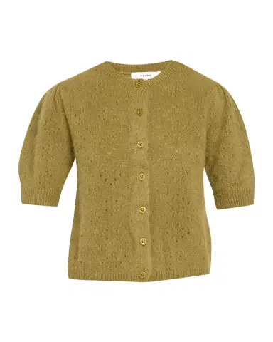 Frame The Cashmere Pointelle Cardigan | Thumbnail 5 Frame The Cashmere Pointelle Cardigan | Thumbnail 5