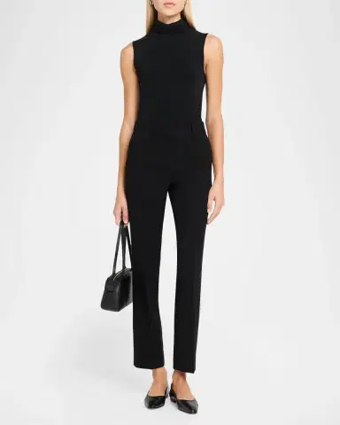 Theory Marcee Essential Kick Flare Pants | Thumbnail 2 Theory Marcee Essential Kick Flare Pants | Thumbnail 2