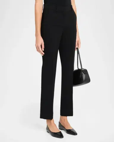 Theory Marcee Essential Kick Flare Pants | Thumbnail 4 Theory Marcee Essential Kick Flare Pants | Thumbnail 4