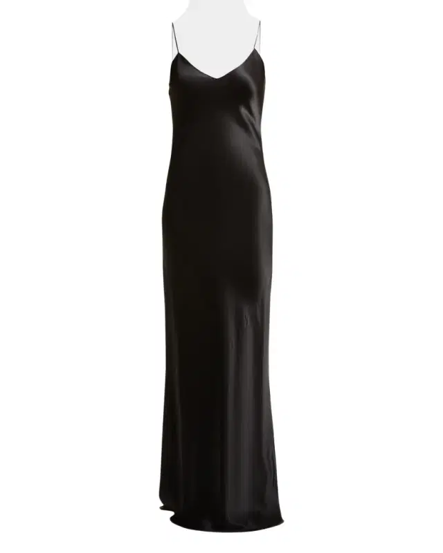 Nili Lotan Silk Satin Slip Gown