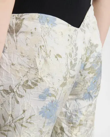 McQueen Bumster Floral Jacquard Trousers | Thumbnail 5 McQueen Bumster Floral Jacquard Trousers | Thumbnail 5