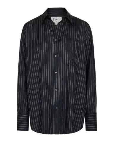 TWP Big Joe Striped Silk Shirt | Thumbnail 1 TWP Big Joe Striped Silk Shirt | Thumbnail 1