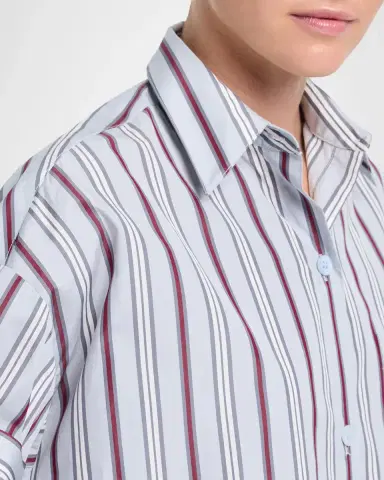 TWP Next Ex Cropped Cotton Poplin Shirt | Thumbnail 5 TWP Next Ex Cropped Cotton Poplin Shirt | Thumbnail 5
