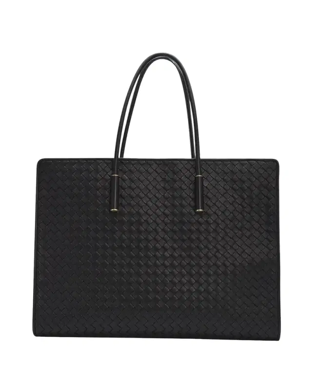Bottega Veneta Barbara Large Leather Tote Bag