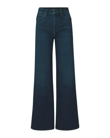 Veronica Beard Taylor Stretch Denim Wide-Leg Jeans | Thumbnail 1
