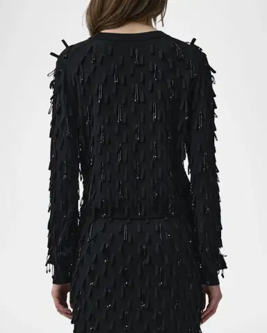 Simkhai Myra Embellished Crewneck Sweater | Thumbnail 3