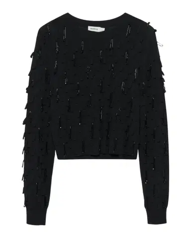 Simkhai Myra Embellished Crewneck Sweater | Thumbnail 1
