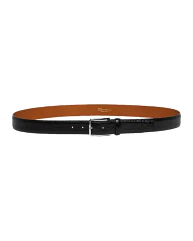 Santoni Adjustable Leather Belt | Thumbnail 2