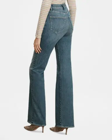 Veronica Beard Crosbie High-Rise Bootcut Jeans | Thumbnail 3