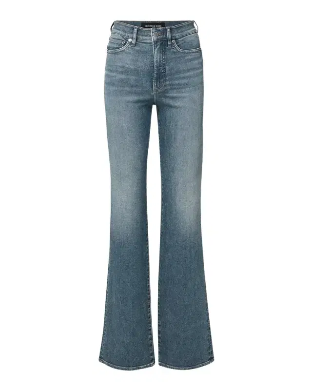 Veronica Beard Crosbie High-Rise Bootcut Jeans