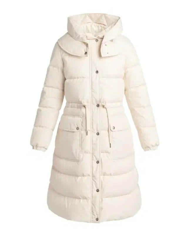 Moncler Pic Hooded Long Down Jacket