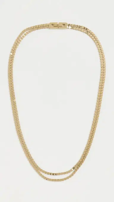 Jenny Bird Double Amalfi Chain High Polish Gold One Size | Thumbnail 2 Jenny Bird Double Amalfi Chain High Polish Gold One Size | Thumbnail 2