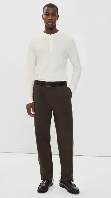 Billy Reid Slub Tuck Henley | Thumbnail 5 Billy Reid Slub Tuck Henley | Thumbnail 5