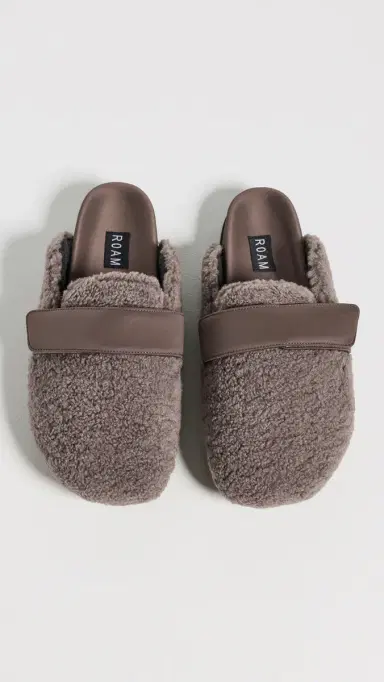 ROAM Fuzzy Loafer Mules | Thumbnail 5