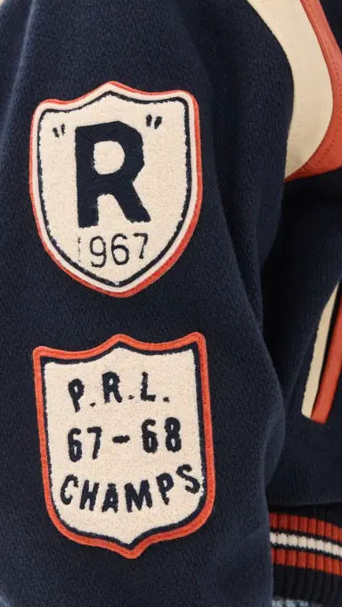 Polo Ralph Lauren Twill Bomber Jacket Hunter Navy | Thumbnail 6