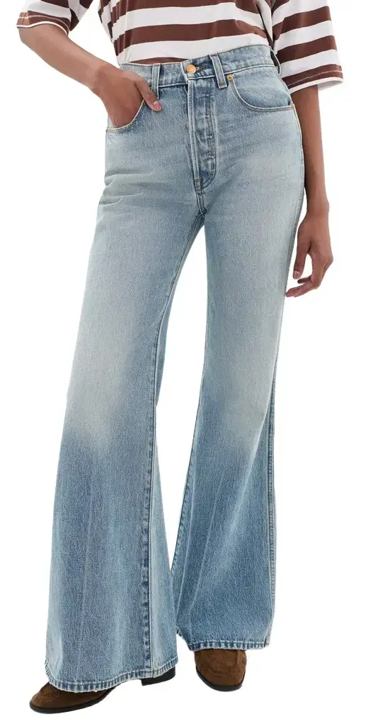 Jamie Haller The Elephant Bell Jeans Beach Indigo