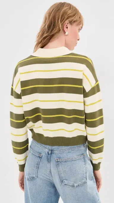 LE BOP Zadie Cropped Polo | Thumbnail 4 LE BOP Zadie Cropped Polo | Thumbnail 4