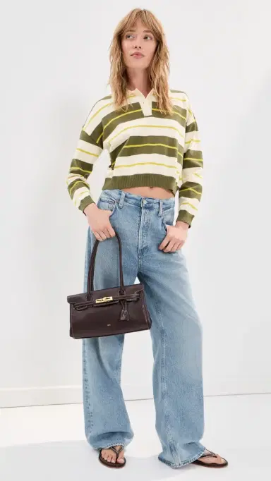 LE BOP Zadie Cropped Polo | Thumbnail 6 LE BOP Zadie Cropped Polo | Thumbnail 6