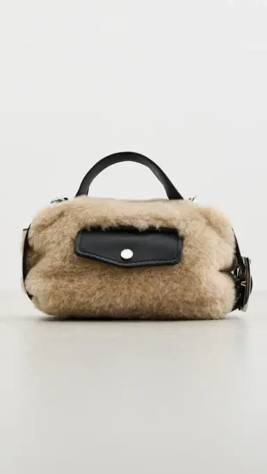Simone Rocha Mini Faux Fur Biker Belt Bag | Thumbnail 2 Simone Rocha Mini Faux Fur Biker Belt Bag | Thumbnail 2