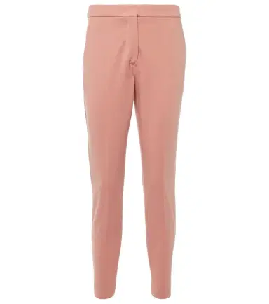 Max Mara Pegno cropped jersey slim pants | Thumbnail 1