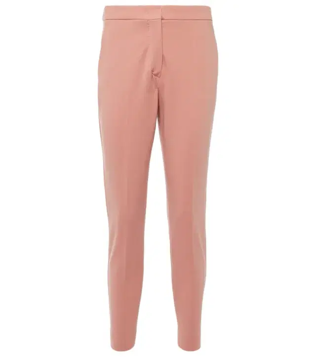Max Mara Pegno cropped jersey slim pants