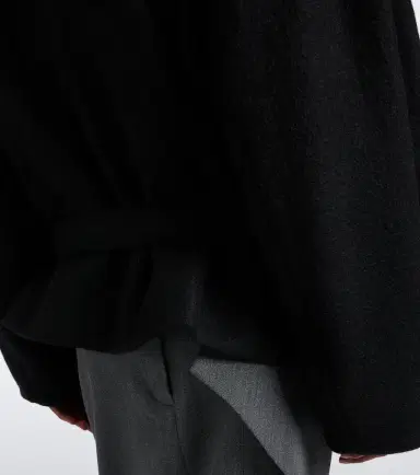 Lemaire Double-breasted alpaca and wool coat | Thumbnail 5