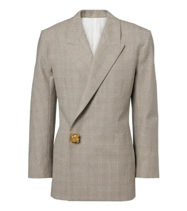 Nodo Quadro checked wool blazer