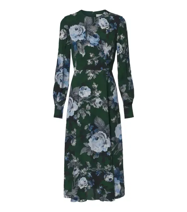 Erdem Floral crêpe midi dress