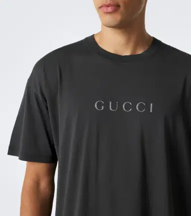 Gucci Logo cotton jersey T-shirt | Thumbnail 6
