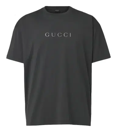 Gucci Logo cotton jersey T-shirt | Thumbnail 1