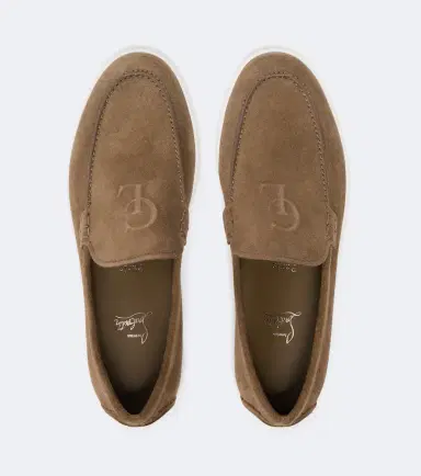 Christian Louboutin NeoCL Boat suede slip-on shoes | Thumbnail 3