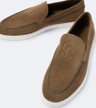 Christian Louboutin NeoCL Boat suede slip-on shoes | Thumbnail 6