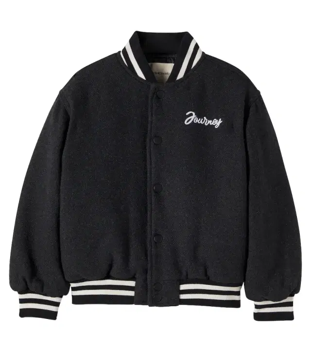 THE NEW SOCIETY Leo wool-blend varsity jacket