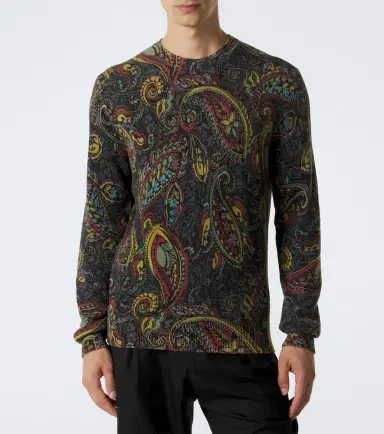 Etro Paisley wool sweater | Thumbnail 3