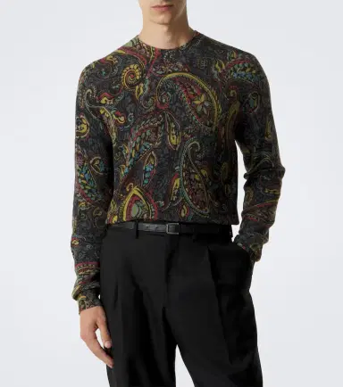 Etro Paisley wool sweater | Thumbnail 4