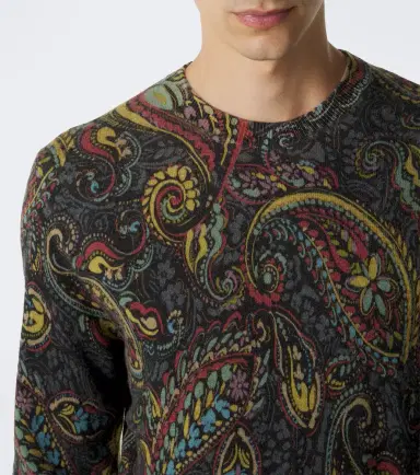 Etro Paisley wool sweater | Thumbnail 6