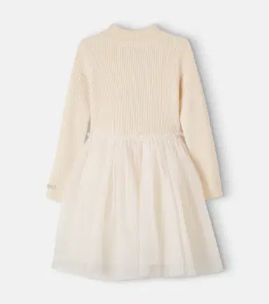 DONSJE Lotus wool and tulle dress | Thumbnail 2