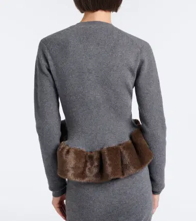 Stella McCartney Peplum wool-blend sweater | Thumbnail 2