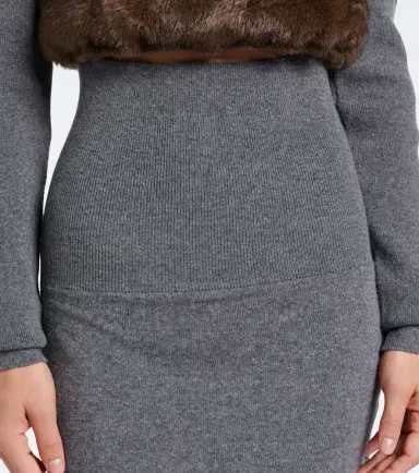 Stella McCartney Knitted wool pencil skirt | Thumbnail 3 Stella McCartney Knitted wool pencil skirt | Thumbnail 3