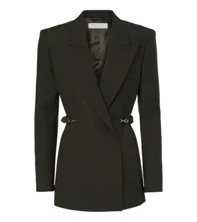 Gabriela Hearst Epona chain-detail virgin wool blazer | Thumbnail 1