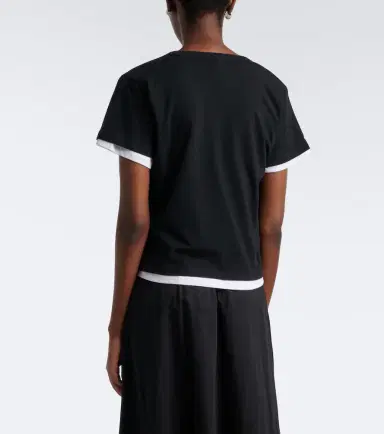 LESET Margo set of 2 cotton jersey T-shirts | Thumbnail 5