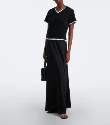LESET Margo set of 2 cotton jersey T-shirts | Thumbnail 6