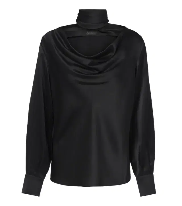 Max Mara Tie-detail silk blouse