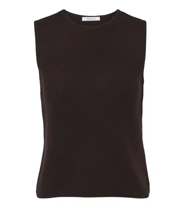 Max Mara Wool and cashmere sweater vest